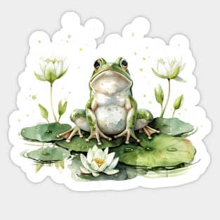 Wonderful frog! Sticker